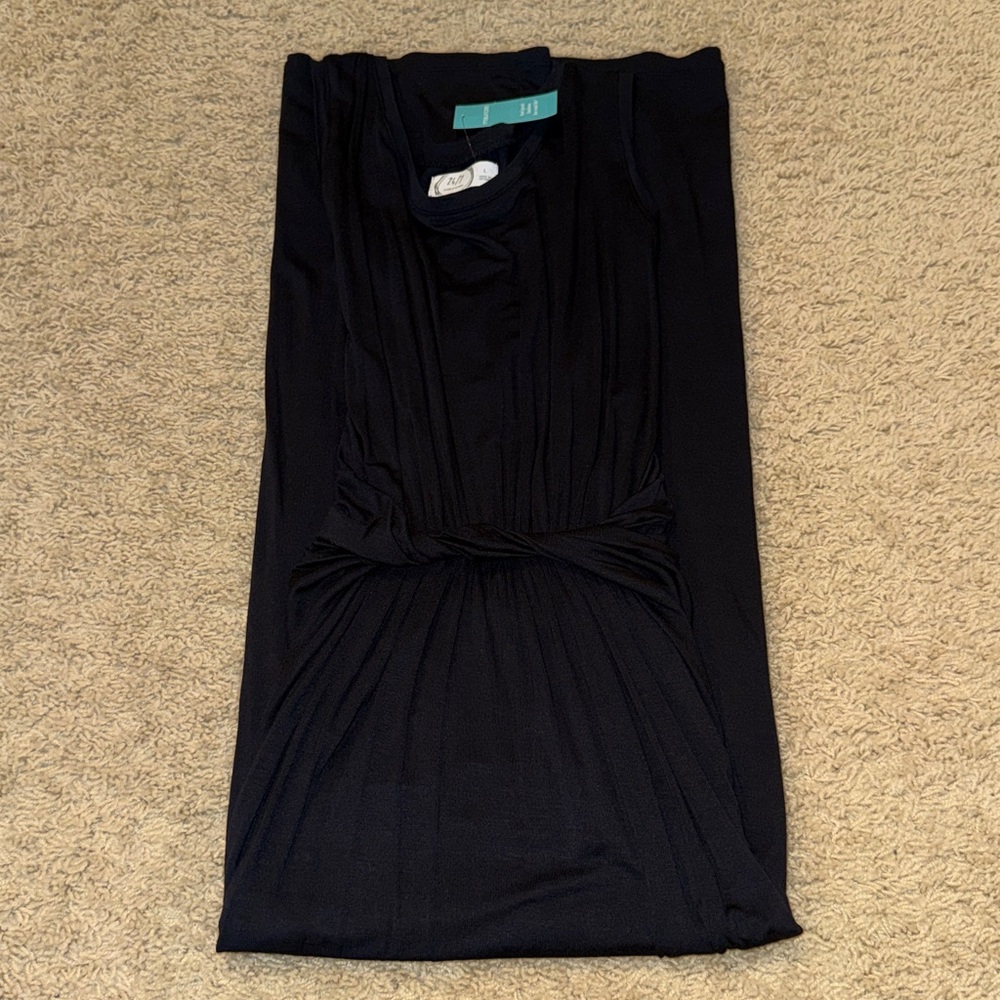 24/7 Maurices Elegant Black Sleeveless Dress